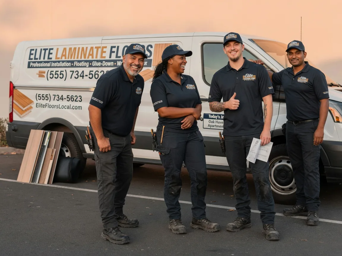 Laminate flooring installation company in Rockwell, IA